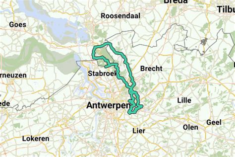 WielerVerhaal Fietsroute 100 Km Vanuit Het Noord Brabantse Moretusbos