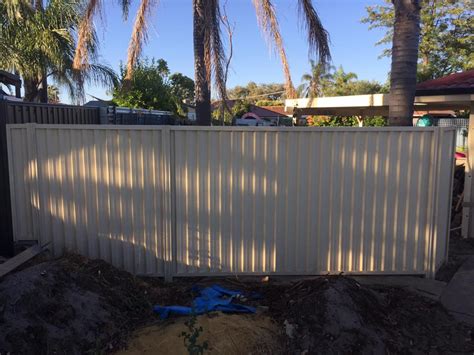 Colorbond Fencing Single Gate In Riverton Greenline Fencing Gates