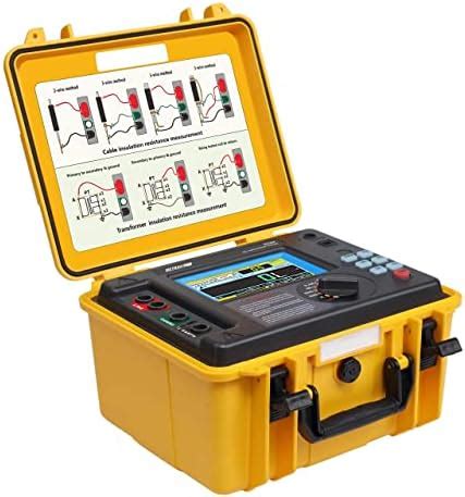 Metravi Pro Dit Kv High Voltage Insulation Resistance Tester With