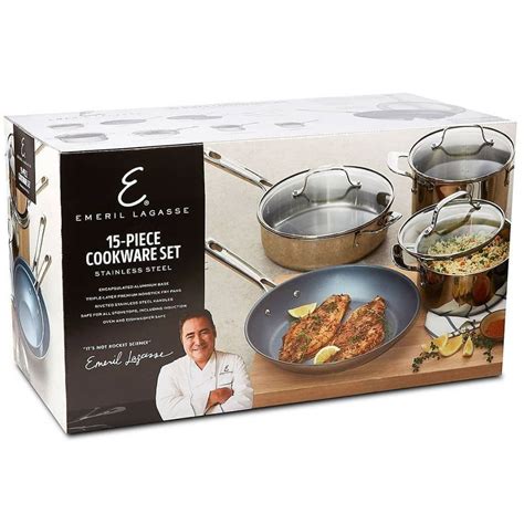 # Emeril Lagasse 15-pcs Executive Cookware Set – Nortram Retail