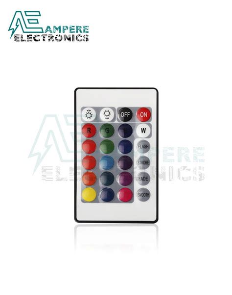 Key Ir Remote Controller For Rgb Led Strip Ampere Electronics