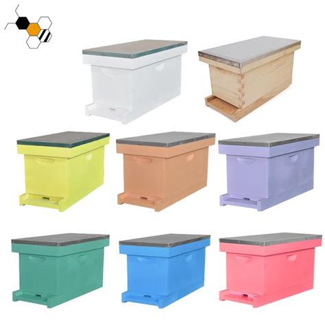 Color Queen Rearing Nuc Box 5 Frame Nuc Box Wooden Bee Hive Nuc Boxes Bee Nuc Boxes And Nuc