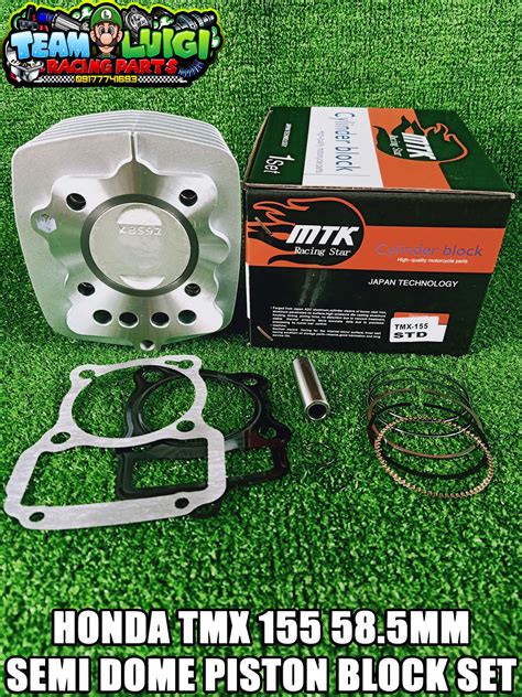 MTK HONDA TMX 155 58 5MM STANDARD CYLINDER BLOCK SET Lazada PH