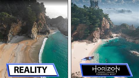 Horizon Forbidden West Vs Reality Real World Locations Comparison