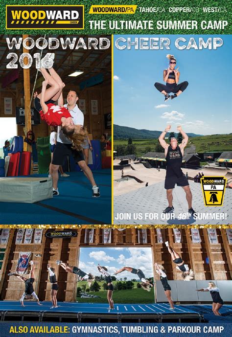 2016 Woodward Camp Cheer Program By Camp Woodward Issuu