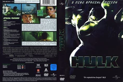 Hulk 2003 R2 De Dvd Cover Dvdcovercom