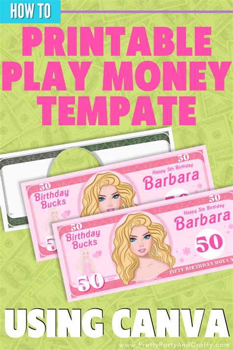 Printable Play Money