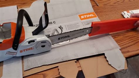 Stihl Msa 140c Unboxing Set Up And Real World Test Youtube