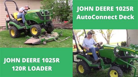 How To Install AutoConnect Deck Remove The John Deere120R Loader