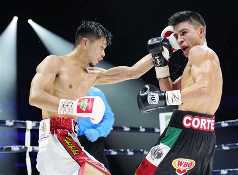 Boxe Junto Nakatani Conserve Son Titre Wbo Des Poids Super Mouches