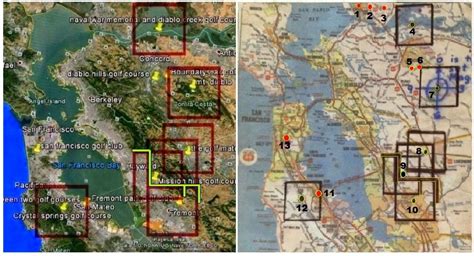 The Enigmatic Trail Of The Zodiac Killer Locations