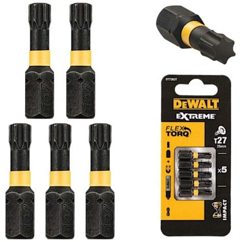 Dewalt Dt T Bity Udarowe Torsion Torx T Szt Mensura Pl Twoje