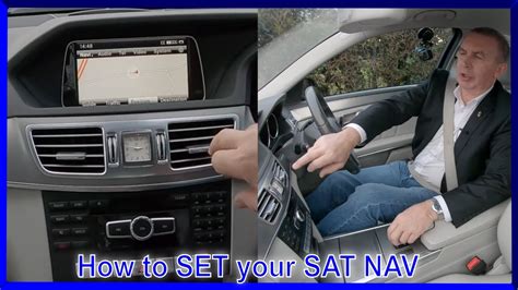 How To Set The Sat Nav In A 2014 Mercedes Benz E Class YouTube