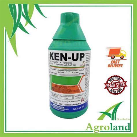 Ken Up 1 Liter Herbicide FARMFOSATE 1L Racun Rumput Lalang Tahan Lama