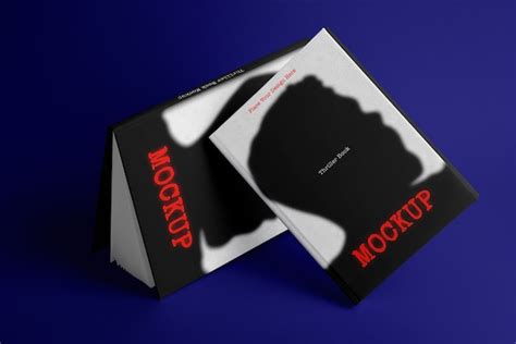 Premium Psd Thriller Book Cover Mockup