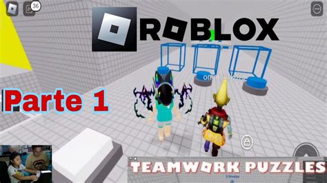 Somos El Mejor Equipo En Team Work Puzzles De Roblox Parte 1 YouTube