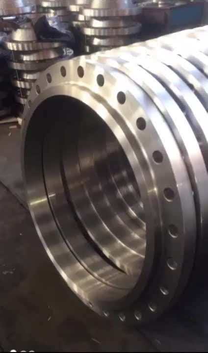 Forged Pipe Fittings Flange Dn50 150# Duplex Stainless Steel 2205 Slip ...