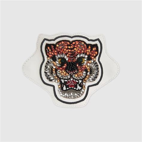 Shop The Ace Tiger Patch By Gucci A Collection Of Leather Patches