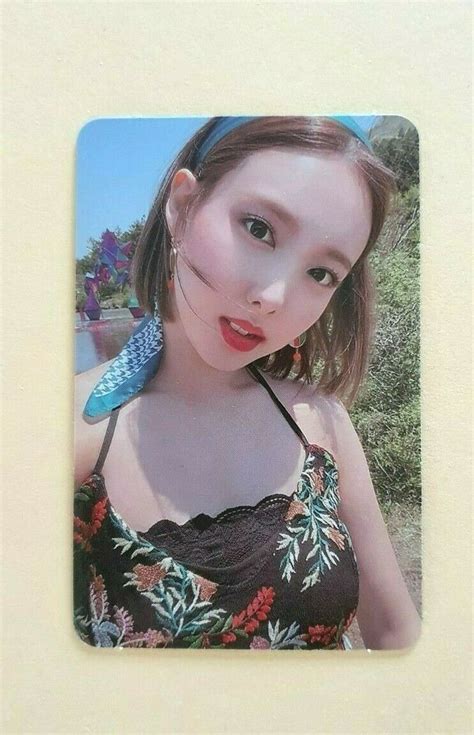 Kpop Twice 9th Mini Album More And More Official Photocard Photo Card Nayeon Ebay