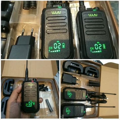 Jual Ready Stok Handy Talky Hatong Walkie Talkie Ht Wln Wlan Tipe KD