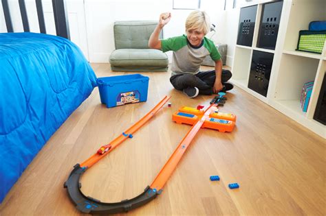Best Buy Hot Wheels Track Builder Stunt Box Orange Blue DWW95
