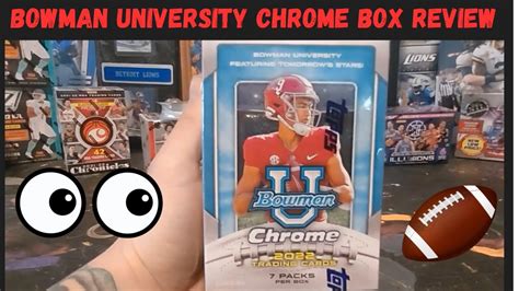 New Bowman Chrome Football Box Review We Had 3 BIG Hits