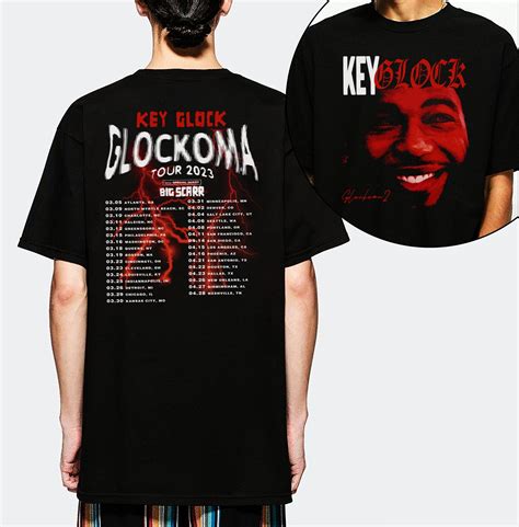 Key Glock 2023 Tour Vintage Key Glock Shirt Sold By Imen Riahi Sku