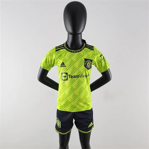 Kit Camisa Infantil Manchester United 20222023 Iii