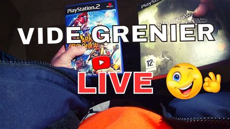 Vide Grenier Live La Chance Me Sourit Enfin Dans Ce Vide Grenier Je