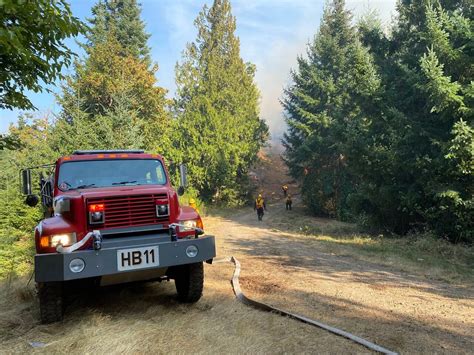 Wildfire Near Hagg Lake Grows To 175 Acres Threatens Nearby Homes