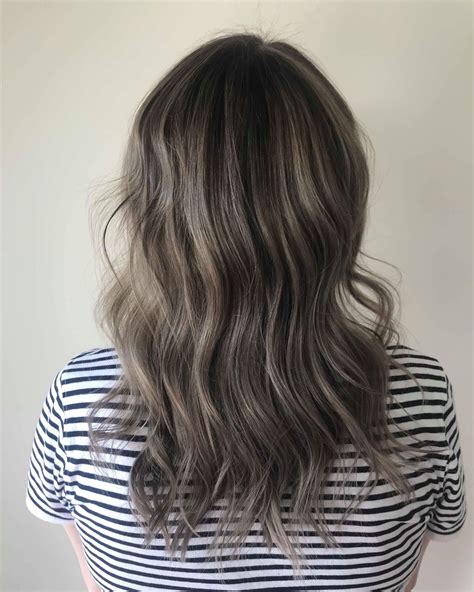 Ash Brown Balayage Ash Brown Balayage Hair Colour New Hair