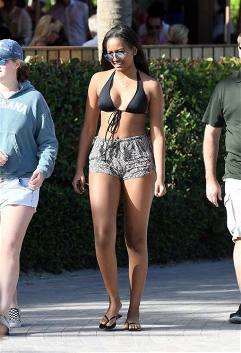 Photos Sasha Obama S Clate En Bikini Miami Plus Sexy Que