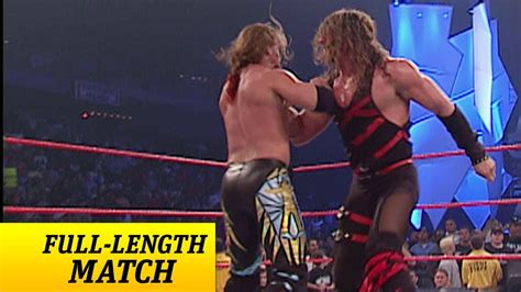 Full Length Match Raw Chris Jericho Vs Kane Intercontinental