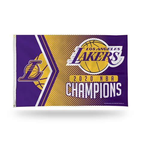 Los Angeles Lakers 2020 Nba Champions 3 X 5 Banner Flag Fan Shop Today