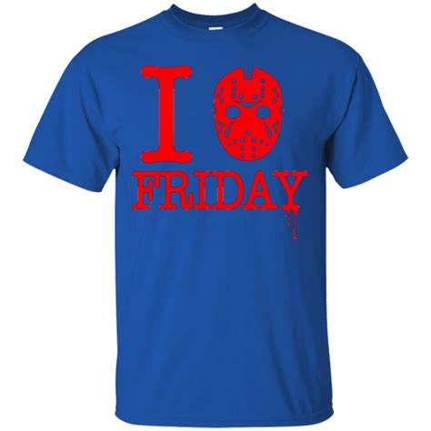 I Love Friday T Shirt Pop Up Tee