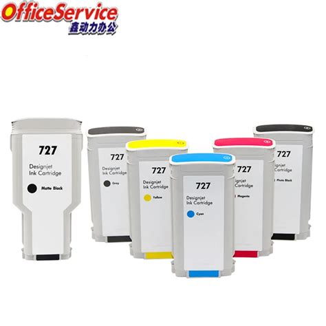 Cartucho De Tinta Para Impresora HP 727 Compatible Con DesignJet T920