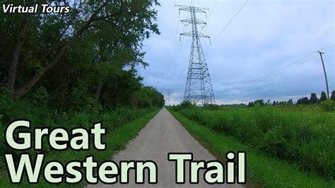 Great Western Trail Bike Path Virtual Tours YouTube