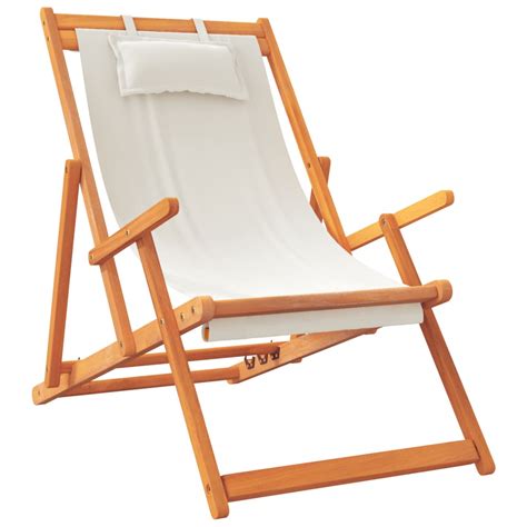 Klappbare Strandst Hle Stk Creme Stoff Online Kaufen