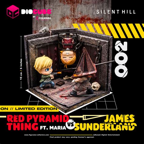 Silent Hill 2 Red Pyramid Thing Vs James Sunderland DioCube Diorama