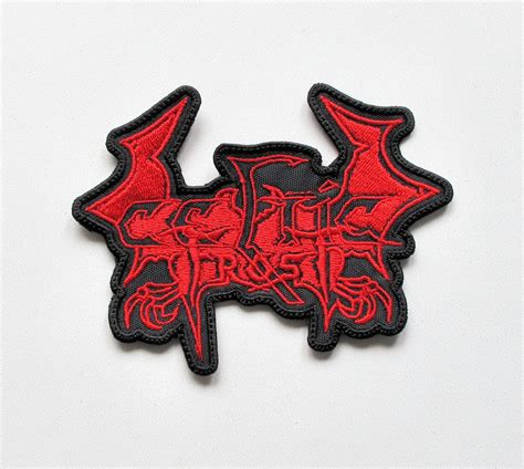 Celtic Frost Wings Embroidered Patch