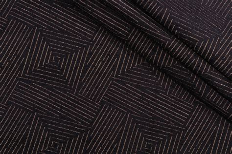 12 Yards Merrimac M10392B Woven Chenille Upholstery Fabric In Onyx