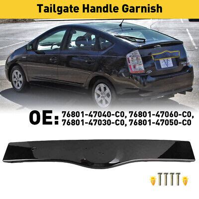 Exterior Tailgate For 2004 2009 Toyota Prius Liftgate Handle Garnish