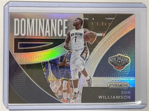 Yahoo オークション Zion Williamson Panini Prizm Dominance Silver