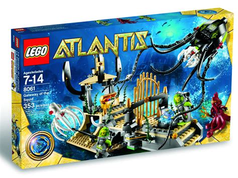 Jan108076 Lego Atlantis Gateway Ot Squid Set Previews World