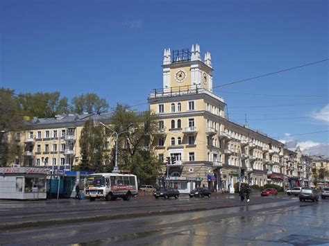 Новокузнецк. Велосипедная прогулка по городу. Архитектура ...