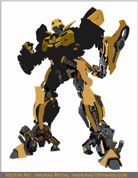 Transformers Bumblebee Vector Art By Manurag12 On Deviantart