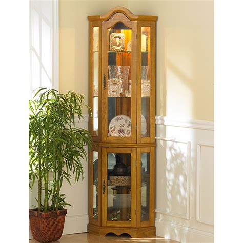 Ambridge Corner Curio Cabinet