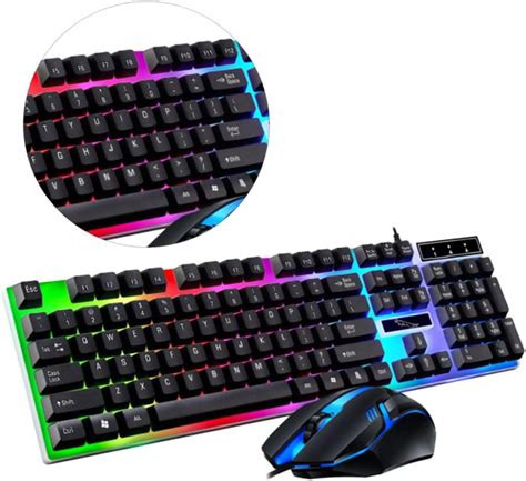 Set Led Keyboard Color Led Mechanical Keyboard Mechanical Keyboard Usb ...