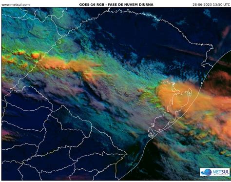 Frente Fria Avan A E Muda O Tempo Mais Nuvens E Chuva