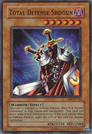 Ct En Total Defense Shogun Yu Gi Oh